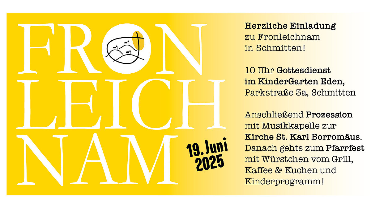 Fronleichnam der Schmittener Kirchorte ...